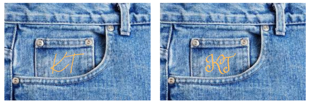 Образцы нашивок на карман для пошива одежды оптом для маркетплейсов 