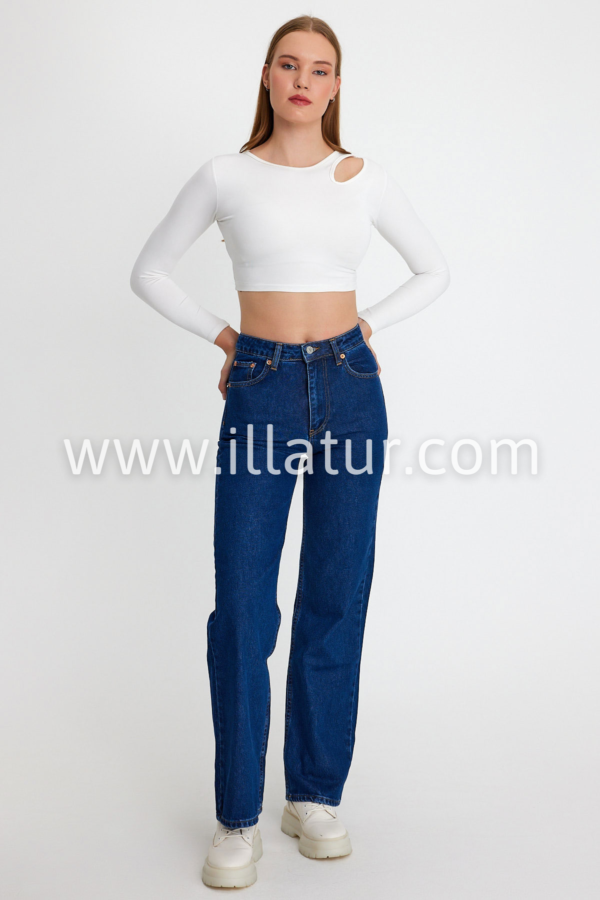 Женские джинсы прямые Illa Jeans 0020