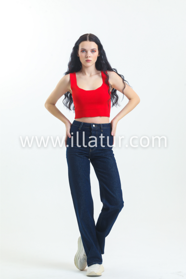 Женские джинсы прямые Illa Jeans 0026